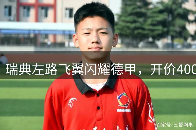 瑞典左路飞翼闪耀德甲，开价4000万欧，纯带刀后卫，4大豪门疯抢
